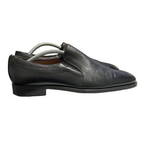 Stemar Black Loafers Size 8